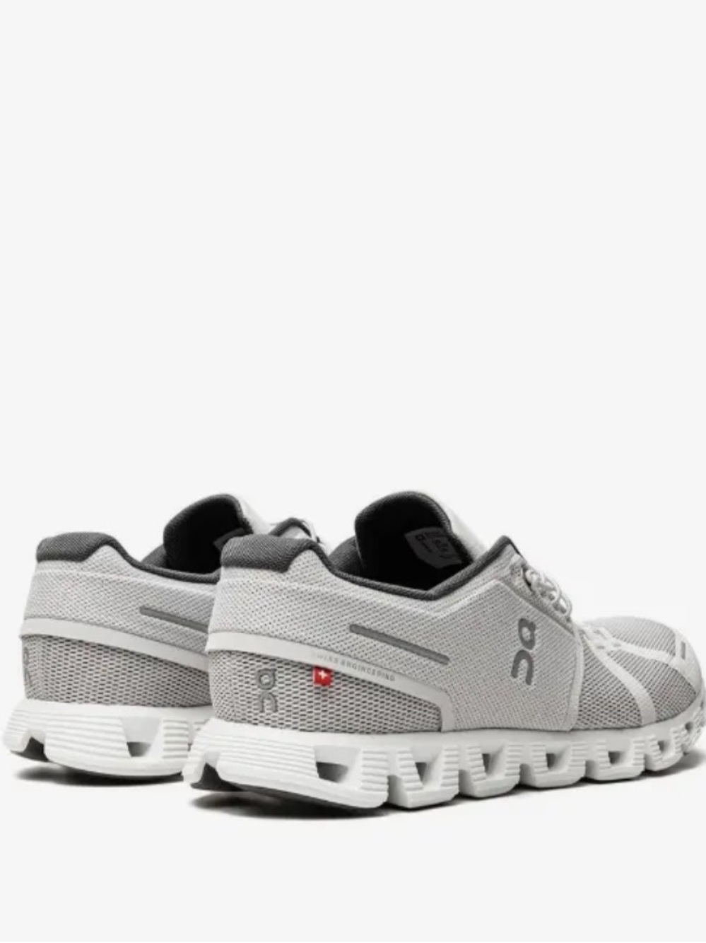 On Men's Cloud 5 Sneakers, Glacier/White,
Road Running